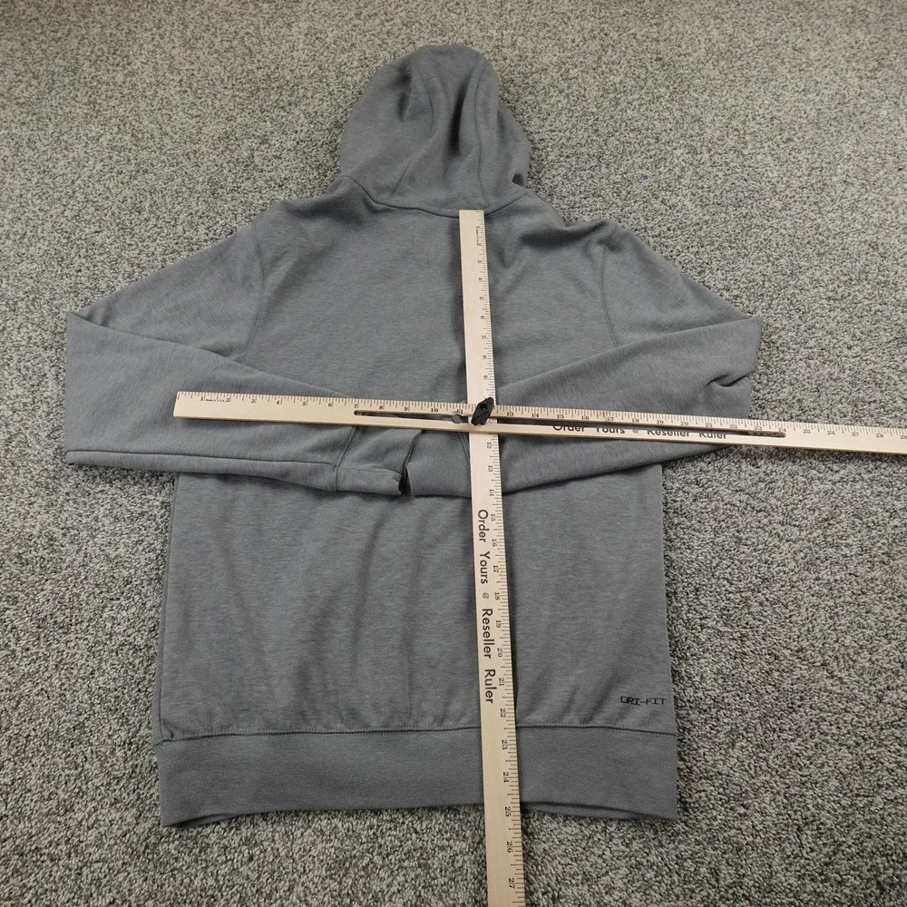 Jordan Hoodie Mens S Gray Dri FIT Full Zip Sweatshirt Jacket Nike Jumpman Air‎